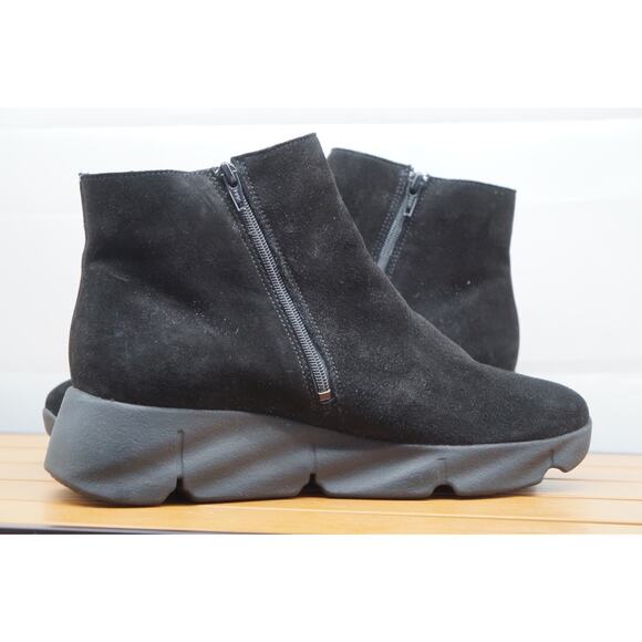 MEPHISTO Black HAZELINA Women's size 7.5 Ankle Boots $450 MSRP - Picture 10 of 13